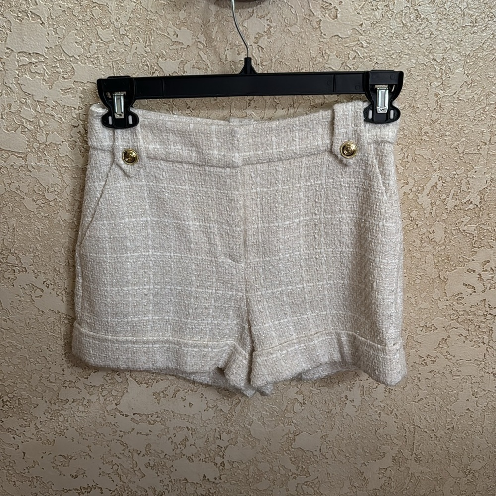 NWT Karen Millen Sparkle Tweed Military Blazer & Short Set - Picture 7 of 17